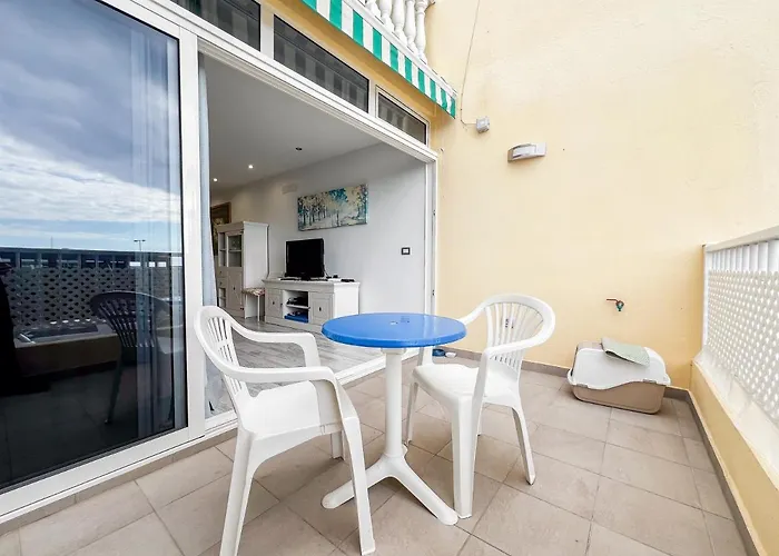 Mareverde Complex Whit Diffuse Pool And Chiringuito Apartman Costa Adeje (Tenerife)